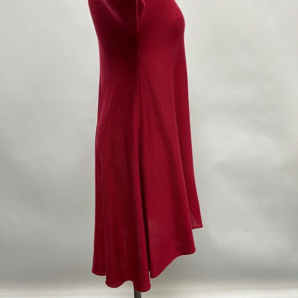 Max Edition Women's Long Sweater Medium Red Wool Blend - Picture 6 of 8